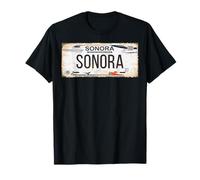 Sonora Mexico License Plate Mexican Travel Vacation Beach Camiseta