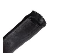 Sonoreboom Malla de telar de alambre trenzado tejida autoenvolvente para cables automotrices/cable de audio y video/cuerdas multicable (1/2 pulgada - 16 pies)