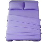 Sonoro Kate Juego de sábanas de Cama de Microfibra ultrasuave 1800 Hilos, Lujo Tipo Egipcio, Bolsillo Profundo de 41 cm, Resistente a Las Arrugas e hipoalergénico, 4 Piezas, Lavanda, Queen