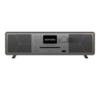 Sonoro Meisterstück (gen 2) arenisca - satén gris - Sistema Hi-Fi "todo en uno", Deezer, Spotify, Tidal, Qobuz, Napster, Digital