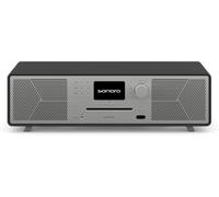 Sonoro Meisterstück (gen 2) grafito mate - plata - Sistema Hi-Fi "todo en uno", Deezer, Spotify, Napster, Tidal, Qobuz, Amazon Music, Qobuz Connect