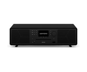 Sonoro Meisterstück (gen 2) negro mate - negro - Sistema Hi-Fi "todo en uno", Deezer, Spotify, Napster, Tidal, Qobuz, Digital