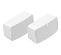 Sonos Five blanco mate (lote de 2) - Altavoz inteligente inalámbrico, Amazon Music, Apple Music, Deezer, Napster, Qobuz, SoundCloud, Tidal