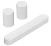 Sonos Pack Beam (Gen 2) + 2x Era 100 blanco mate