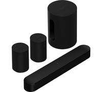 Sonos Pack Beam (Gen 2) + 2x Era 100 + Sub mini noir Acabado(s) Negro Subwoofer incluido - Barra de sonido