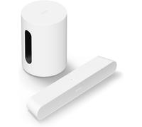 Sonos Pack Ray + Mini Sub blanco - Barra de sonido, AirPlay 2, Wi-Fi, Subwoofer incluido