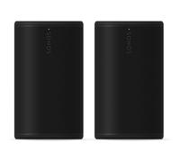 Sonos PLAY negro (paquete de 2) - Altavoz Bluetooth portátil, Resistente a salpicaduras de agua