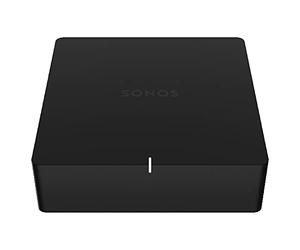 Sonos Port Reproductor Audio Streaming Entrada RCA Resistente Humedad Multiroom WiFi/Ethernet Assitante Google y Alexa Control App Sonos iOS AirPlay2 - Negro