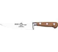 Sonpó Online - Cuchillo Cocinero Profesional de Forjado Especial Francés, de 15 cm y hoja de acero inoxidable molibdeno vanadio mango de madera de olivo