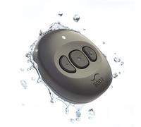 SONR Music 2 - Auriculares de natación de conducción ósea de oreja abierta, reproductor de MP3 con memoria de 16 GB, IPX8 impermeable para piscina, aguas abiertas y entrenamiento de triatlón (negro)
