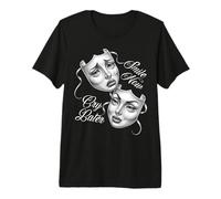 Sonríe Ahora llora más Tarde Máscaras del Teatro Chicana Camiseta Premium
