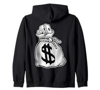 Sonríe Ahora Llorar Más Tarde Ángel Diablo Feliz Triste Vintage Cartoon Sudadera con Capucha