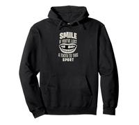 Sonríe si perdiste un diente en este deporte - Divertido Sudadera con Capucha