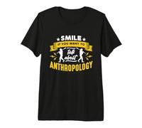 Sonríe Si Quieres Hablar Estudios Humanidad Antropología Camiseta Premium