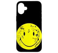 Sonriente de Tatuaje de Lil Wayne Carcasa para iPhone 16 Plus