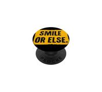 Sonrisa Amarilla o Emblema PopSockets PopGrip Adhesivo