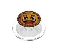 Sonrisa Divertida Cara de ladrillo Maldito PopSockets PopGrip para MagSafe