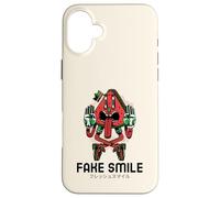 Sonrisa Falsa (Declaración Divertida de Sarcasmo) Carcasa para iPhone 16 Plus