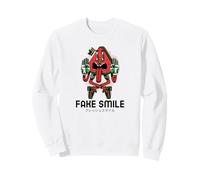 Sonrisa Falsa (Declaración Divertida de Sarcasmo) Sudadera