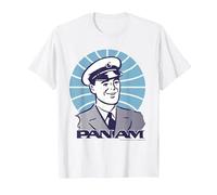 Sonrisa piloto Pan Am Camiseta, Hombre, Blanco, 5XL