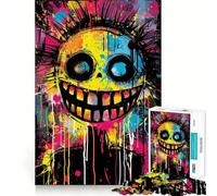 Sonrisas Vibrantes,Vibraciones Divertidas,Rompecabezas para Adultos de 1000 Piezas,Entrenamiento Mental,Piezas sin Rebabas,Corte Limpio,Actividad para Compartir en Familia (38x52cm)