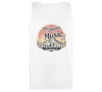 Sonrisas Y Lágrimas Camiseta Sin Mangas Blanca para Mujer White Women's Tank Top Sleeveless T-Shirt