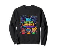 Sonrisas y lecciones: 100 días Fuertes Sudadera