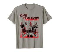 Sons of Anarchy Black and Red Poster Camiseta
