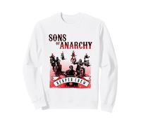 Sons of Anarchy Black and Red Poster Sudadera