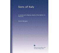 Sons of Italy: A social and religious study of the Italians in America,