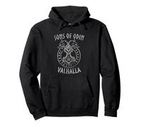 Sons of Odin Valhalla Mitología nórdica vikinga Sudadera con Capucha