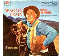 SONS OF THE PIONEERS - SONS OF THE PIONEERS 45 RPM Lie Low Little Doggies / Wagon Train