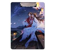 Sonsoke Archivador escolar HuaCheng de Anime HuaCheng, 31 x 22 cm, de plástico PP, con clip para documentos A4, exámenes y deberes (HuaCheng 6)