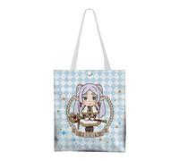 Sonsoke Frieren anime estilo bolso de lona 34x42cm - Artístico manga impresiones, ligero ocio bolsa de compras, Congelación 1
