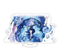 Sonsoke Genshin Impact - Figura de anime de soporte, figura de juego de adornos periféricos acrílicos, colecciones de cosplay (Furina y Focalors)