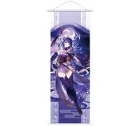 Sonsoke Genshin Impact - Póster de pergamino de pared con figura de anime de 27.5 x 9.8 pulgadas (Raiden Shogun Baal)