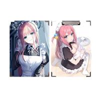 Sonsoke Gotoh Hitori Anime - Carpeta escolar de madera maciza de 31 x 22 cm, con clip de metal para documentos A4, exámenes y deberes (Gotoh Hitori 8)