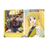 Sonsoke Gotoh Hitori Anime - Carpeta escolar de madera maciza de 31 x 22 cm, con clip de metal para documentos A4, exámenes y deberes (Ijichi Nijika 2)
