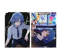 Sonsoke Gotoh Hitori Anime - Carpeta escolar de madera maciza de 31 x 22 cm, con clip de metal para documentos A4, exámenes y deberes (Yamada Ryo 5)
