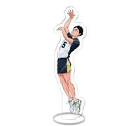 Sonsoke Hinata Shoyo Acrílico De Pie Juego Estatuilla Soporte Acrílico Soporte Modelo Colecciones Periférico Mesa Cosplay Decoración (Daichi Sawamura 2)