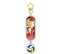 Sonsoke Hinata Shoyo Anime Acrílico Estatuilla de pie Llavero Acrílico Llavero Colgante Llavero Decoración, Kozume Kenma 2, Talla única