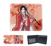 Sonsoke HuaCheng XieLian Hombres Carteras Bi-Fold Billetera Tarjeta de Identificación Tarjeta de Crédito Multiusos Cartera para Hombres y Mujeres Regalo Cosprey, Huacheng 1, estándar, Anime,Clásico