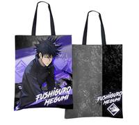 Sonsoke Itadori Yuji - Bolsa de lona estilo anime 34 x 42 cm - Impresiones artísticas de manga, bolsa de compras ligera, Fushiguro Megumi