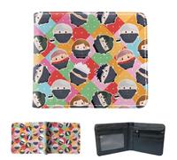 Sonsoke Itadori Yuji Satoru Gojo Carteras de Anime para Hombre Cartera Plegable Tarjeta de Identificación Tarjeta de Crédito Cartera Multiusos para Hombres y Mujeres Regalo Cosprey, multicolor, L
