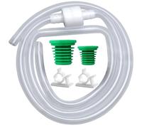 SonTiy Kit de tubo de extensión dispensador de jabón con valor de comprobación mejorado, tubo dispensador de jabón debajo de la encimera de 47 pulgadas para fregadero de cocina, se adapta a la mayoría