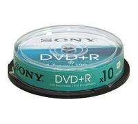 Sony 10DPR120BSP - Disco DVD+R, 16x, pack de 10