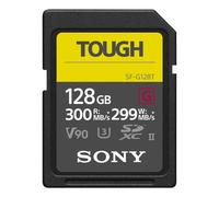SONY 128GB SDXC TOUGH SF-G128T UHS-II U3 Class 10 4K V90 Tarjeta