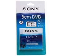 Sony 2DMR60A-BT - DVD-R regrabables (2 Unidades, 2.8 GB, 60 min)