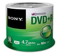 Sony 50DPR47SP DVD regrabable - DVD+R vírgenes (4,7 GB, DVD+R, 120 min, Eje)