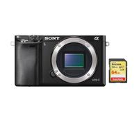 SONY A6000 Body Negro + tarjeta SD SanDisk Extreme 64G